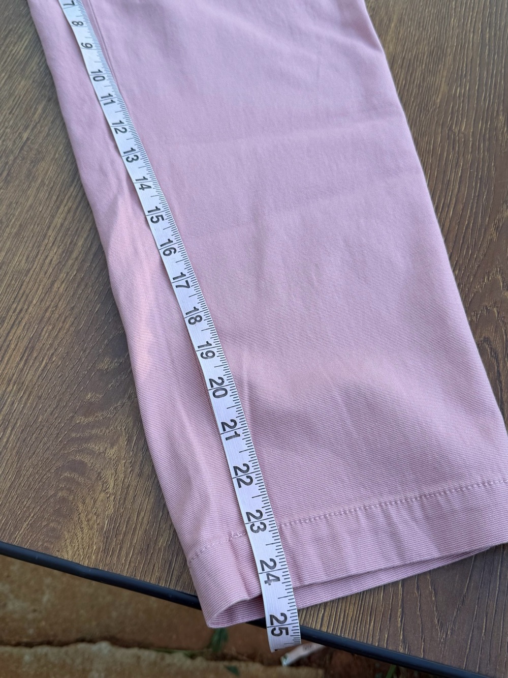 Talbots Petite Pink Ankle Pants Women 6P NWT Cotton Tencel Stretch Crop - Picture 8 of 13